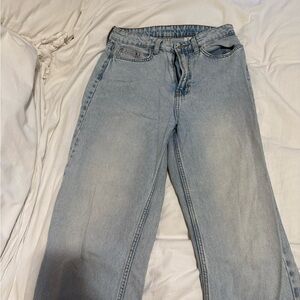 H&M Light Blue Straight Leg Women's Jeans